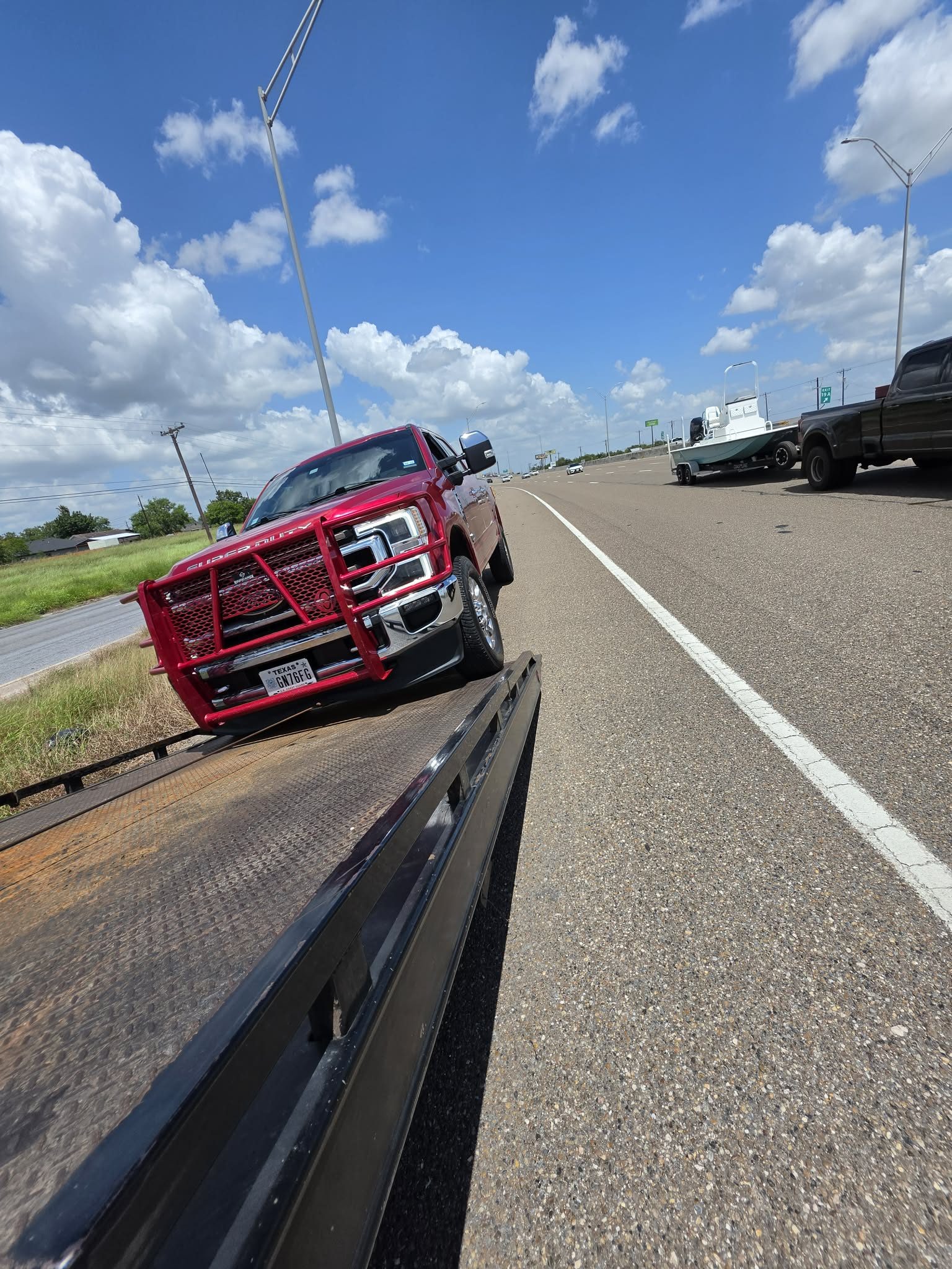 City Wrecker towing truck